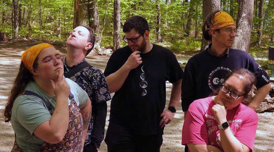 Five House residents strike thoughtful poses